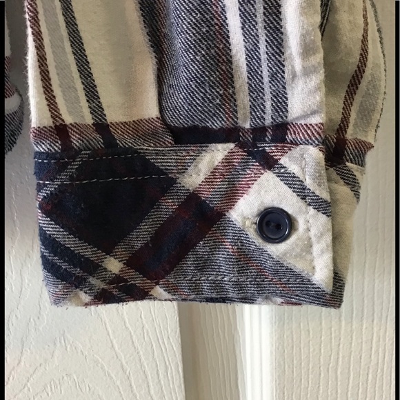 Ardene Button Down Plaid Shirt - Picture 7 of 7